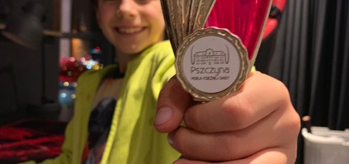 Olek na podium w „Babolat Cup” w Pszczynie